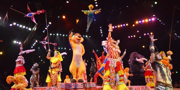 Itinerario Animal Kingdom Festival del Rey Leon The Lion King